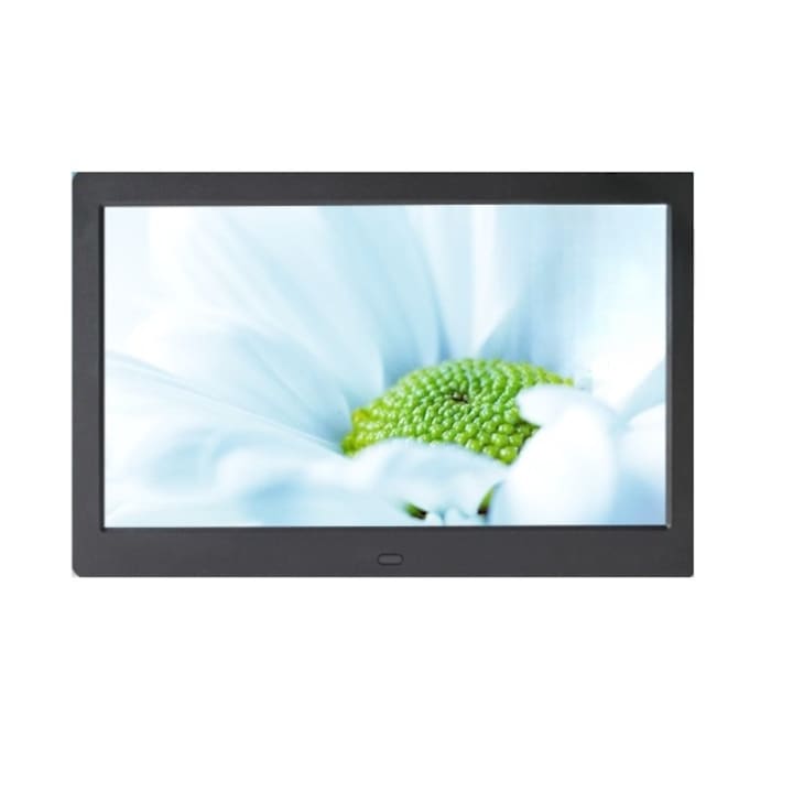 Rama foto digitala USSPY, LCD de 10.1 inch, cu telecomanda, negru