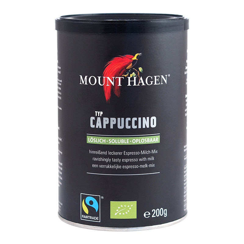 Cappuccino organica Mount Hagen, 200 g - eMAG.ro