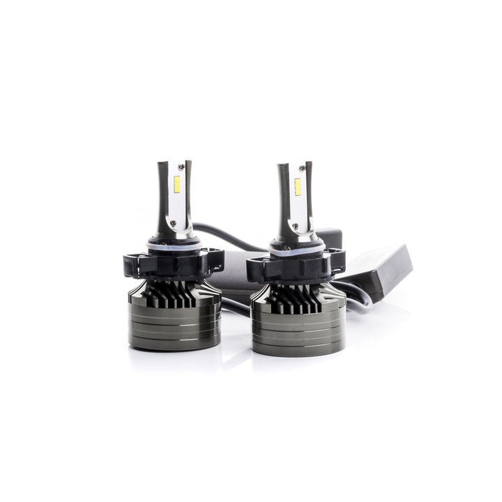 EinParts 2 db-os LED izzó készlet, H16, CSP, 6000K, hideg fehér