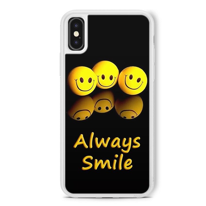 Smiley always iPhone 13 Pro Max удароустойчив силиконов TPU калъф гръб калъф за телефон 111