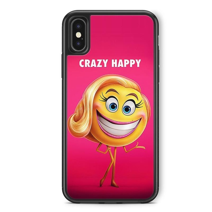 Smiley crazy happy iPhone 13 husa din silicon TPU rezistent la socuri husa telefon din spate 1