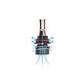 Set 2 becuri LED, EinParts Automotive, HB5, CSP, 6000K, Alb rece