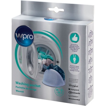 Saculet tip poseta Wpro, pentru rufe delicate Saculet tip poseta Wpro, pentru rufe delicate