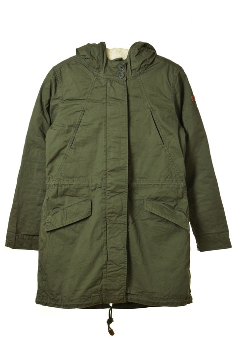 Jacheta dama, s.Oliver, Bumbac, Kaki, M