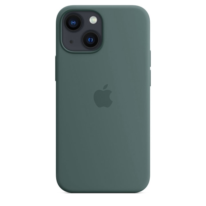 Силиконов Калъф Apple за iPhone 14, Midnight Green