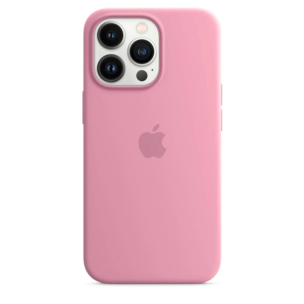 Силиконов Кейс Apple за iPhone 13 Pro Max, Baby pink - eMAG.bg