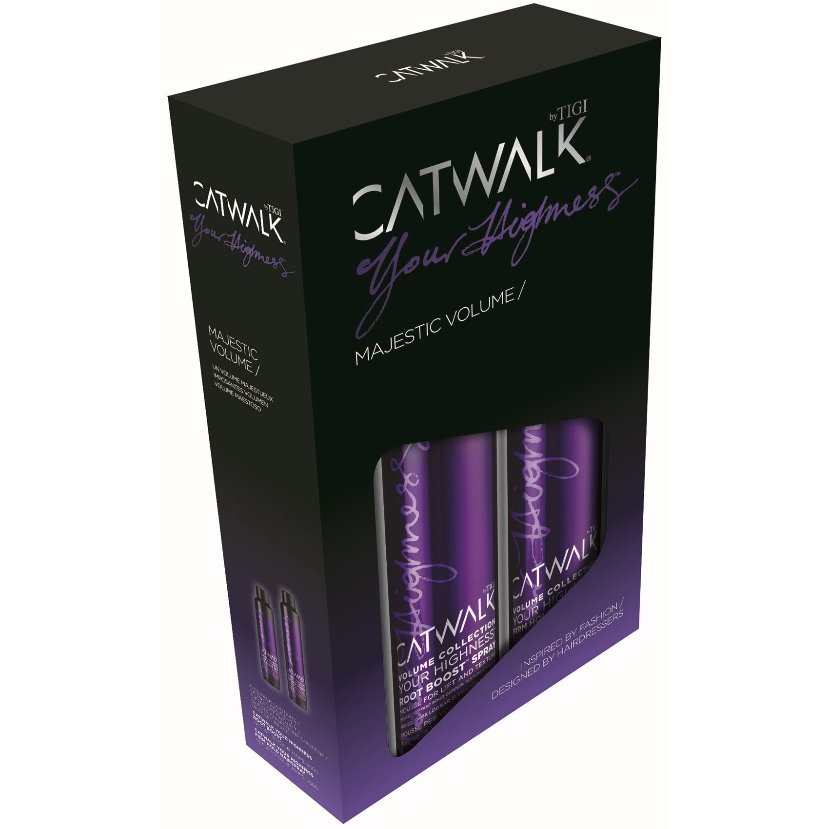 Комплект спрей + Лак за коса Tigi Catwalk Majestic Volume - eMAG.bg