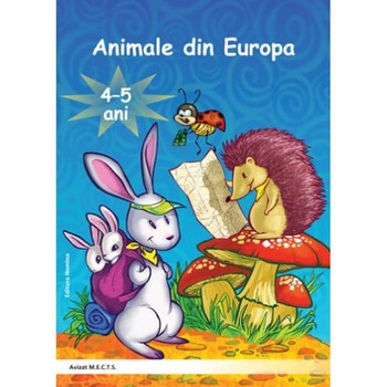 Animale din Europa 4-5 ani Animale din Europa 4-5 ani