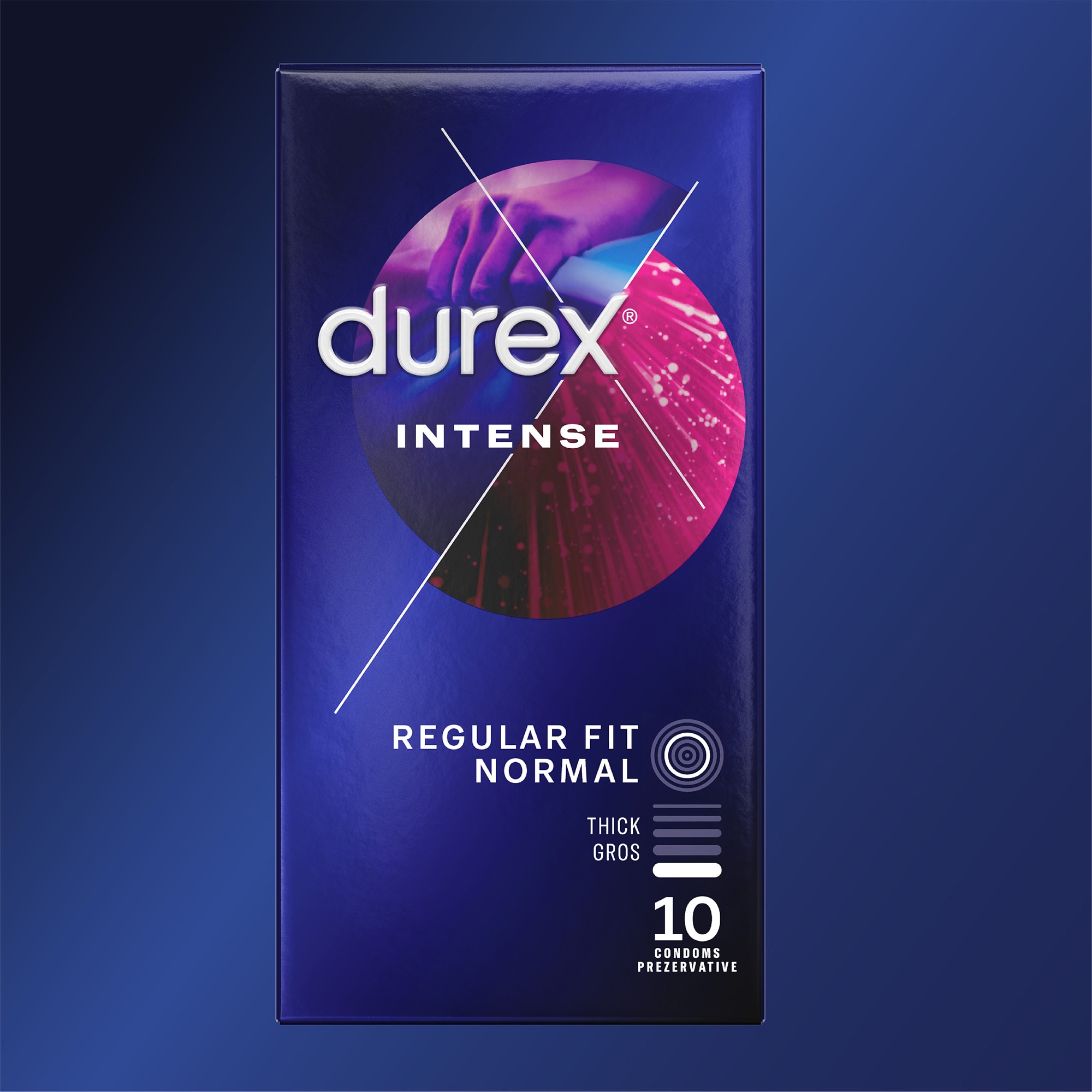 Презервативи Durex Intense Orgasmic, 10 броя - eMAG.bg