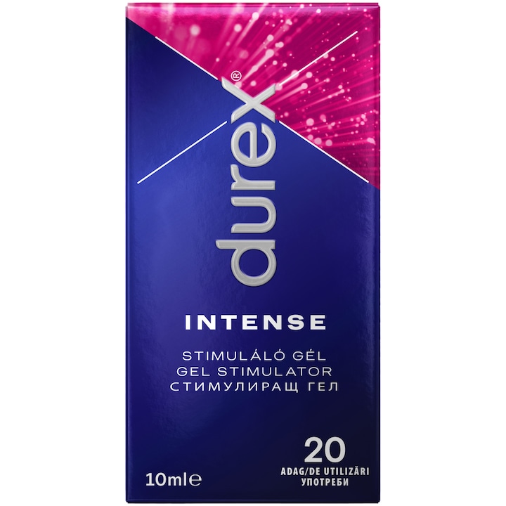 Гел лубрикант Durex Intense Orgasmic, 10 мл