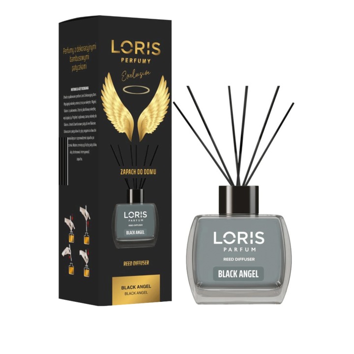Black Angel szobafrissítő, Loris, 120 ml