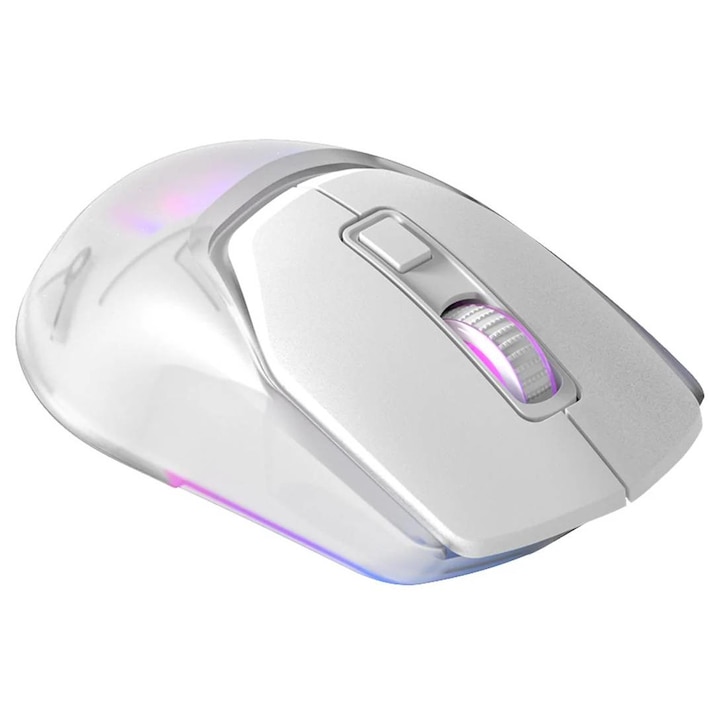 Безжична геймърска мишка Marvo Fit Pro, Бял, Wireless
