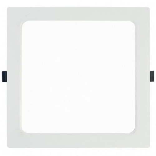 Spot LED Lightex 305AL0003252, 20W, 1870 lm, temperatura lumina rece (6000K), 220V, 22.4x22.4 cm, Alb, Clasa energetica F