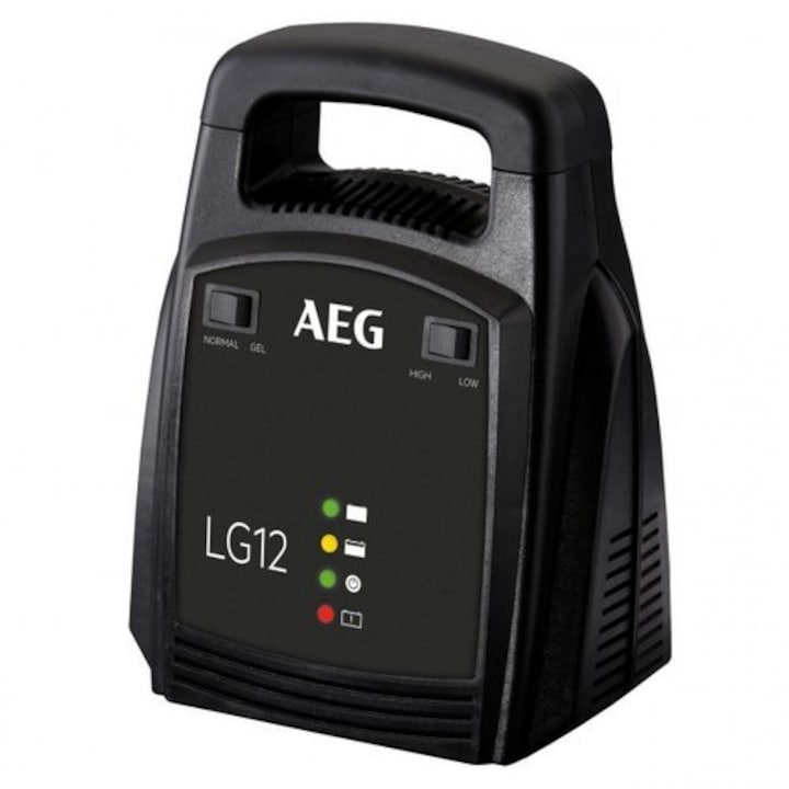 AEG LG12 Automatikus akkumulátor töltő ólom akkuhoz, 12V, 12A