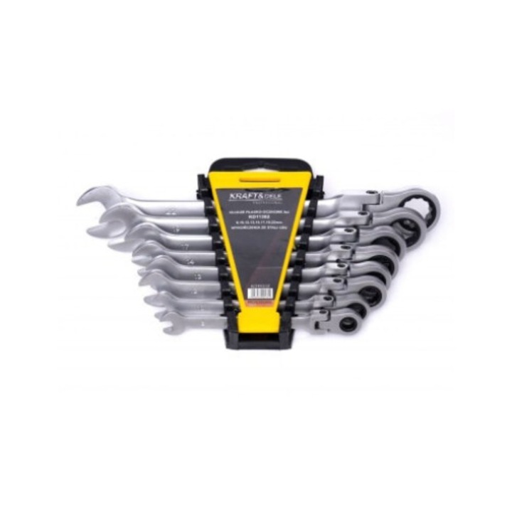 Kombinált kulcskészlet, 8 db, KD11302, Kraft&Dele