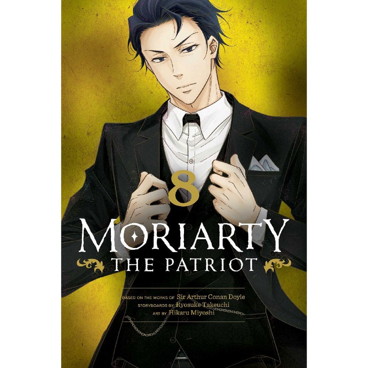 Manga: Moriarty the Patriot, Vol. 8, Ryosuke Takeuchi, Angol