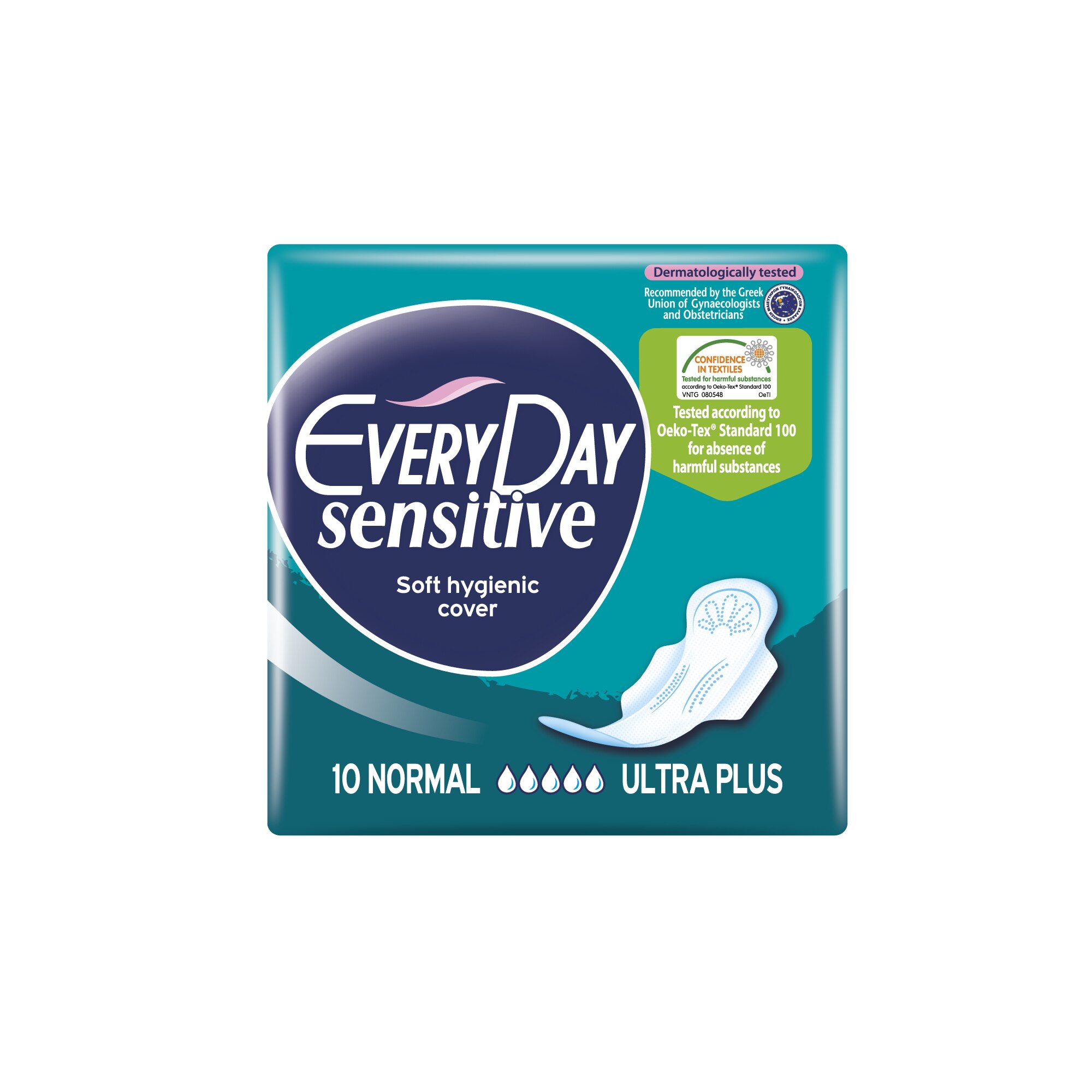 Absorbante Everyday Sensitive Normal, 10 buc