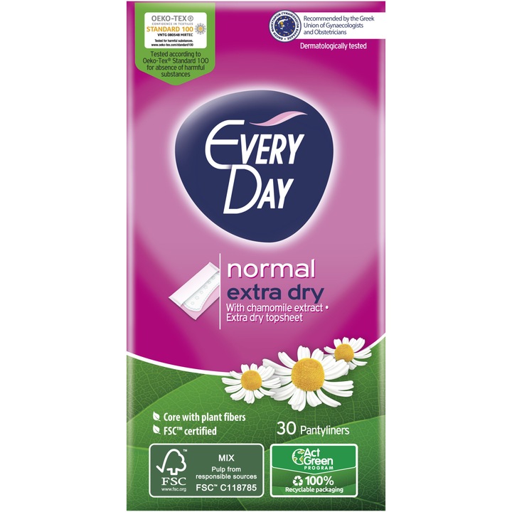 Ежедневни превръзки Everyday Extradry, 30 бр