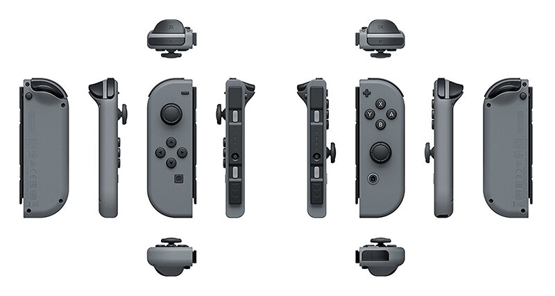 Joy-Con Pair pentru Nintendo Switch, Grey - eMAG.ro