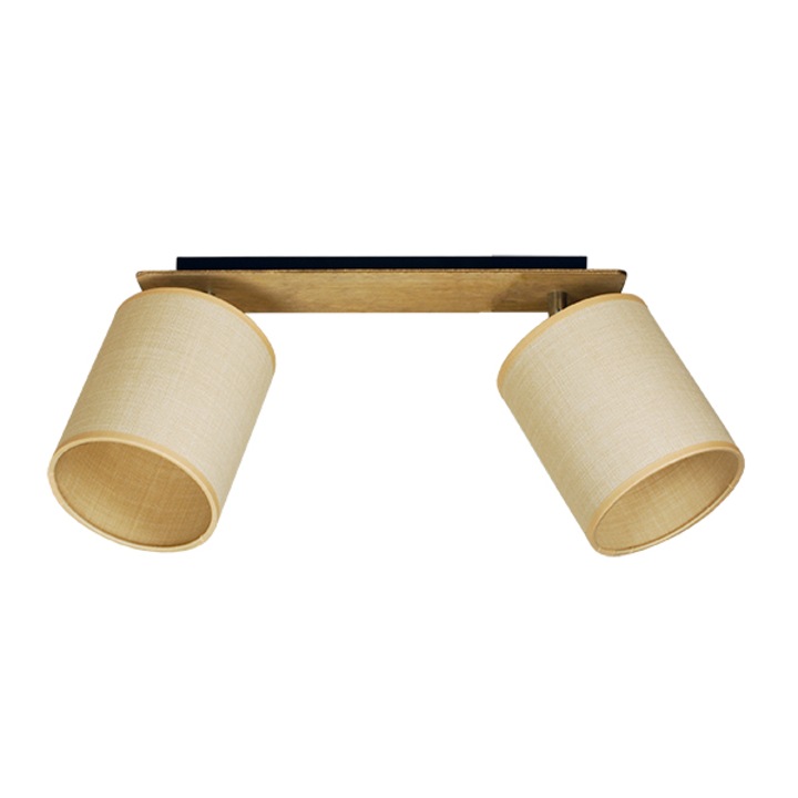 Spot Lightstyle Madera, 2xE27, Nuc