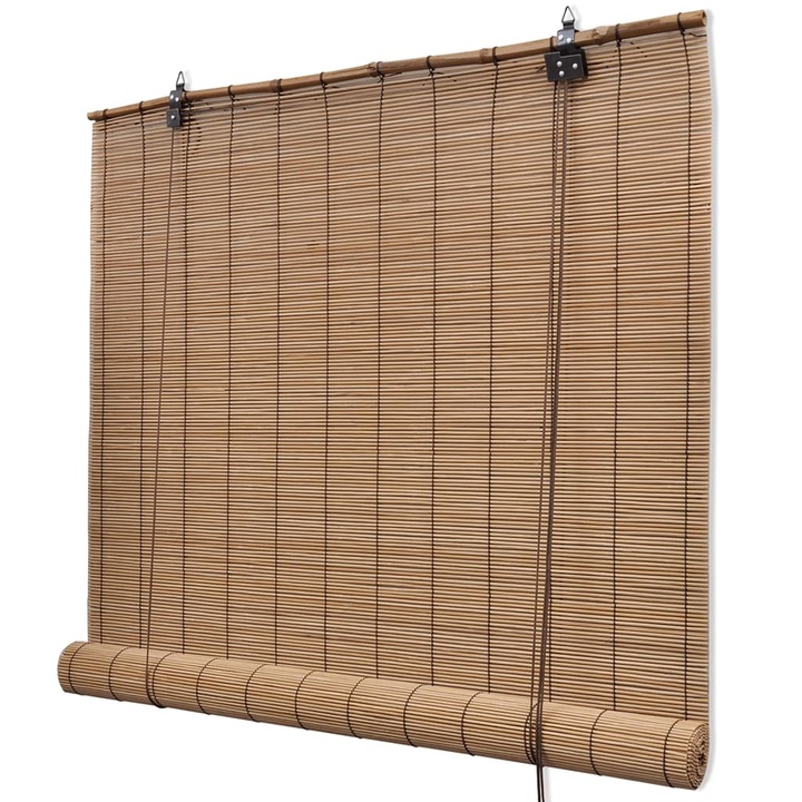 VidaXL Barna Bambusz Roló 140 x 160 cm 1.75 kg