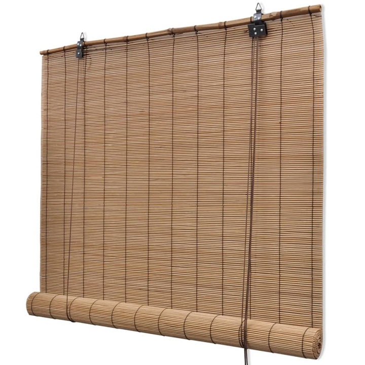 VidaXL Barna Bambusz Roló 120 x 220 cm 1.9 kg