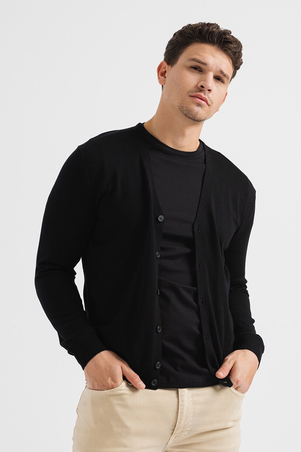 Cardigan United Colors Of Benetton Garçon - Sweat Zippé Avec Capuche, 100% Coton, Coupe Régulière - 4