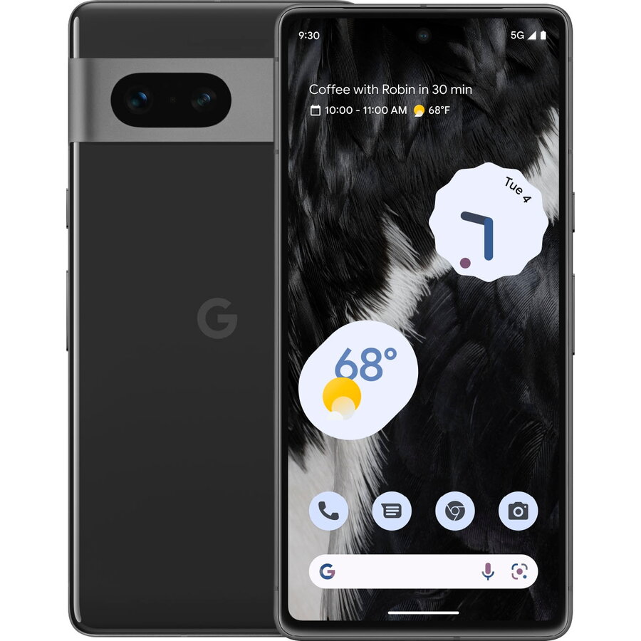 Telefon mobil Google Pixel 7, 128GB, 8GB RAM, 5G, Obsidian - eMAG.ro