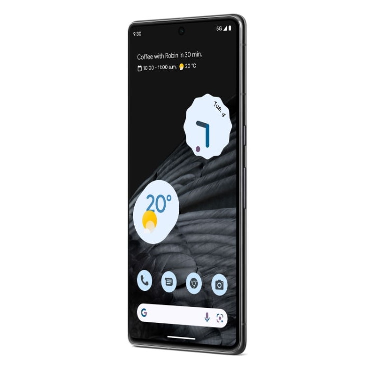 Telefon mobil Google Pixel 7 Pro, 128GB, 12GB RAM, 5G, Obsidian