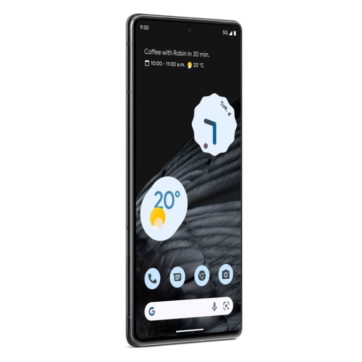 Telefon mobil Google Pixel 7 Pro, 128GB, 12GB RAM, 5G, Obsidian
