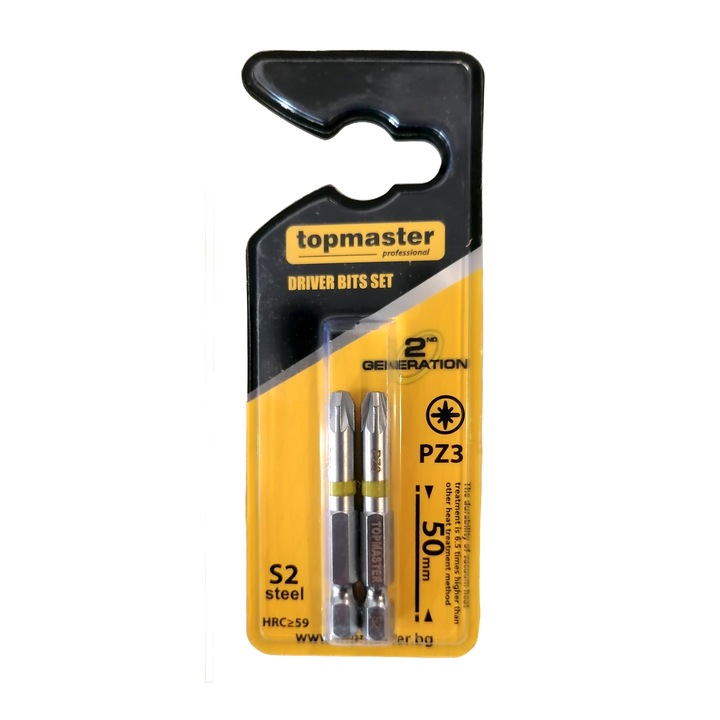 Bit PZ3 50 mm (2 db) S2