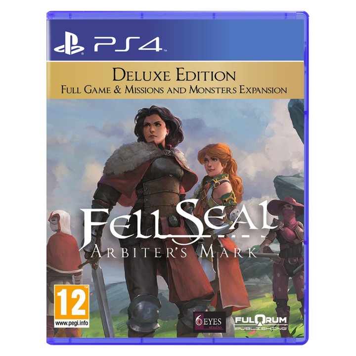 Игра 1C ENTERTAINMENT Fell Seal Arbiters Mark Deluxe издание, за PlayStation 4