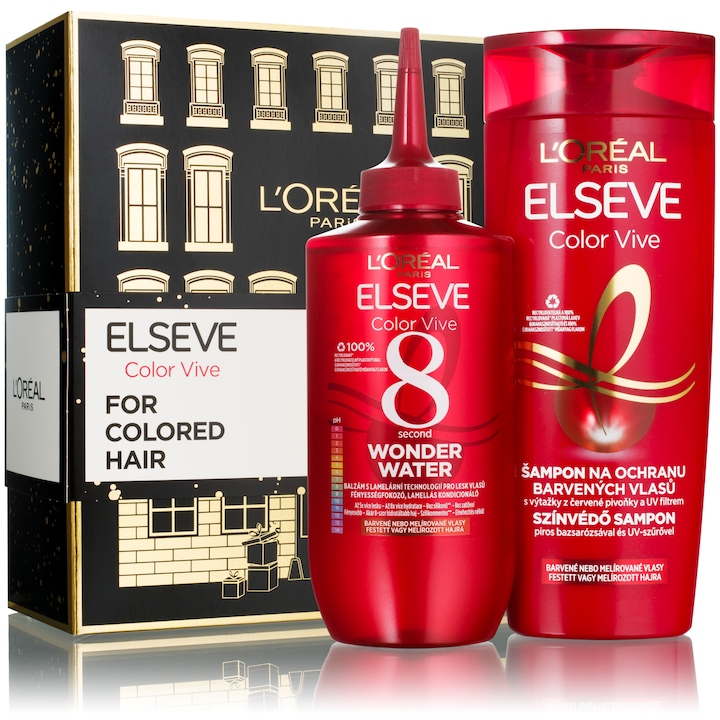 L'Oréal Paris Elseve Color Vive (sampon + lamellás kondicionáló) hajápolási csomag