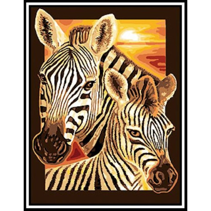 Baza de tapiserie preimprimata, Amarillys Gobelin, 45x60cm, Multicolor