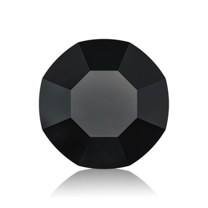 Perfect Nails Nailstar кристал SS3 - черен 20 бр