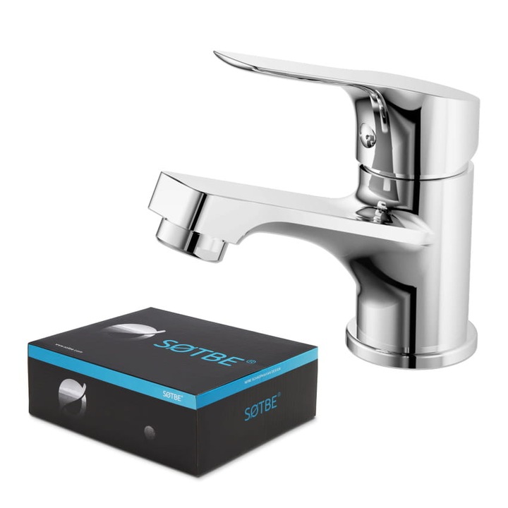 Vantaa mosogató csaptelep, Sotbe, kerámia, ezüst, VAN-SSS-30245134