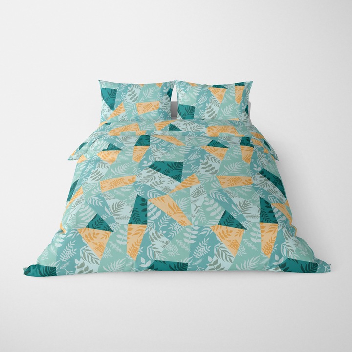 Единичен комплект FAIRY SLEEP 600-217-1, 160х220 см, Плик за завивка и калъфка, Многоцветен