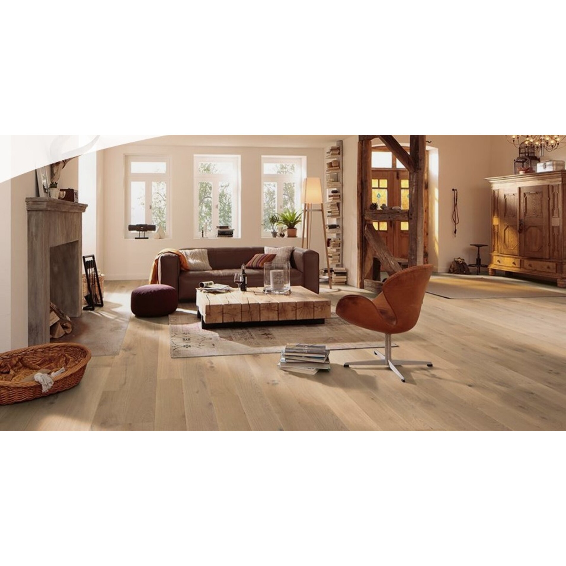 Parchet laminat King 8.3 mm - 6412 Stejar Auriu, 2.4 mp/cutie