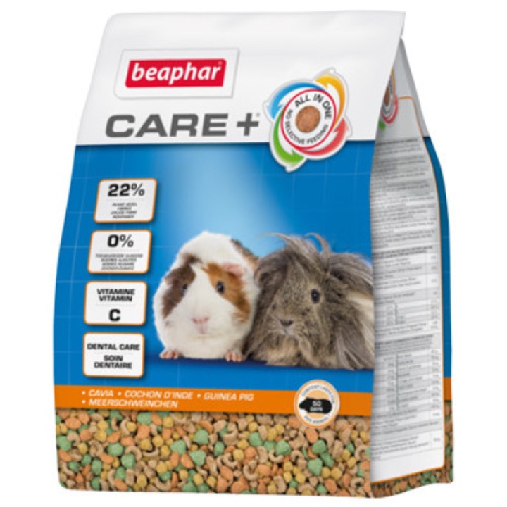 Mancare pentru Porcusori de Guinea Care Plus, Beaphar, 1.5 kg