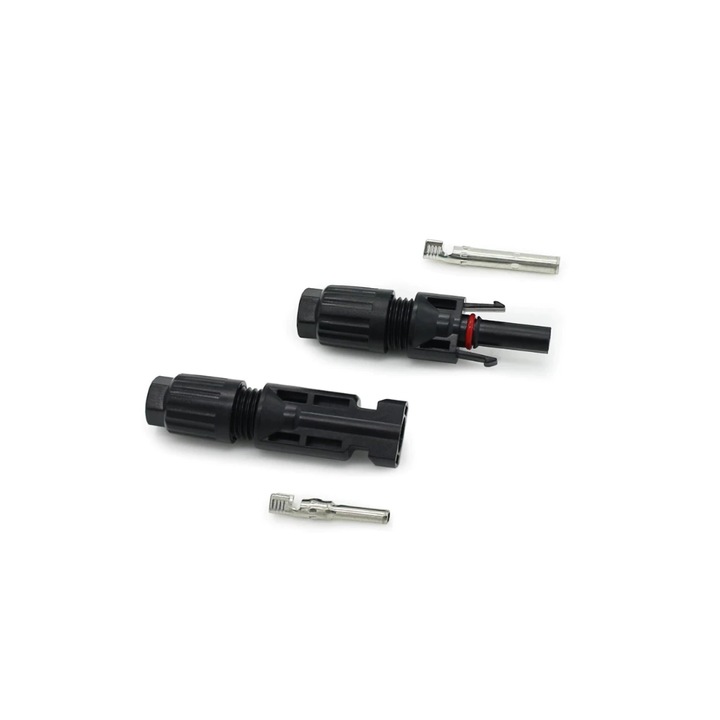 Set conector JRH, MC4 mama-tata pentru cablu solar 4-6 mm