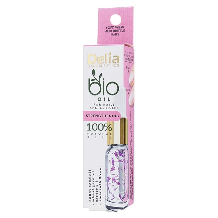 Ulei Intaritor pentru Unghii si Cuticule Delia Cosmetics, 10 ml