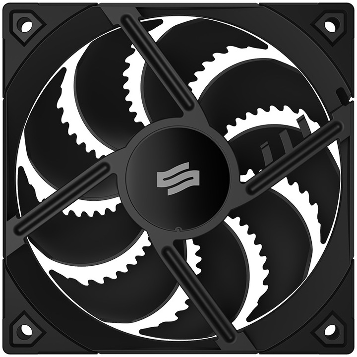 Ventilator SILENTIUM PC Fluctus, 120mm, PWM