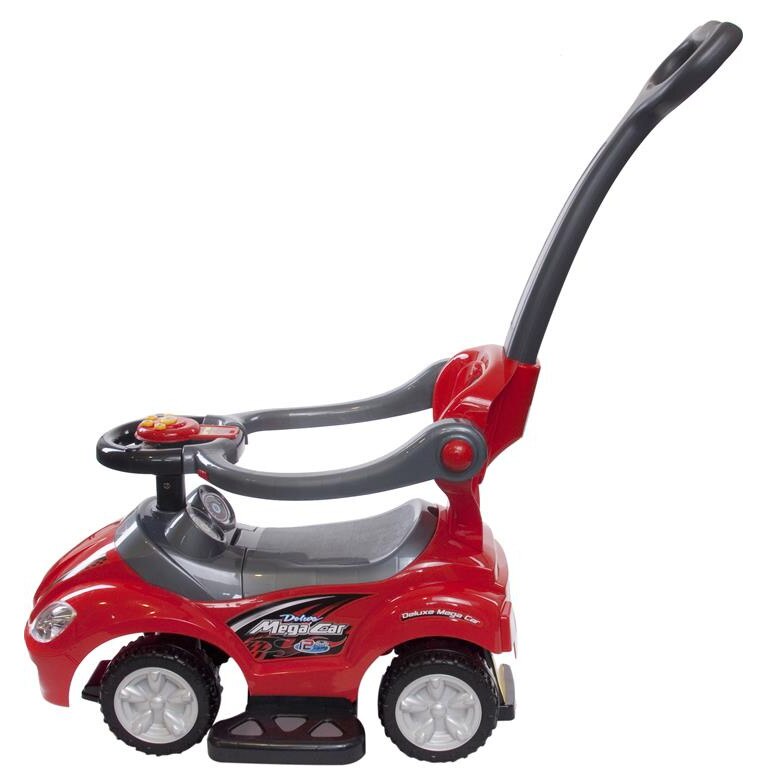Masinuta Mega Car Delux - Sun Baby - Rosu