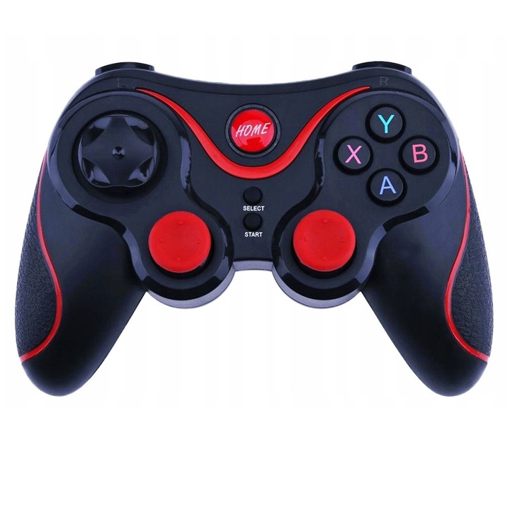 Controller wireless Pad, Verk Group, pentru telefon Android iOS, Bluetooth, USB, 11cm x 15cm, Negru