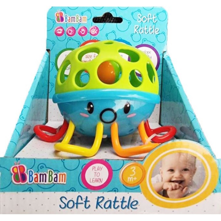 Zornaitoare muzicala, Javoli, Alimentare baterie, 12 luni, Multicolor