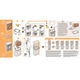 Kit universal de suprapunere a masinii de spalat si a uscatorului de rufe SLIM Meliconi, Torre Slim L45