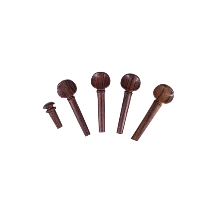 Set Vioara 4 Chei 1 Buton 4/4 Palisandru