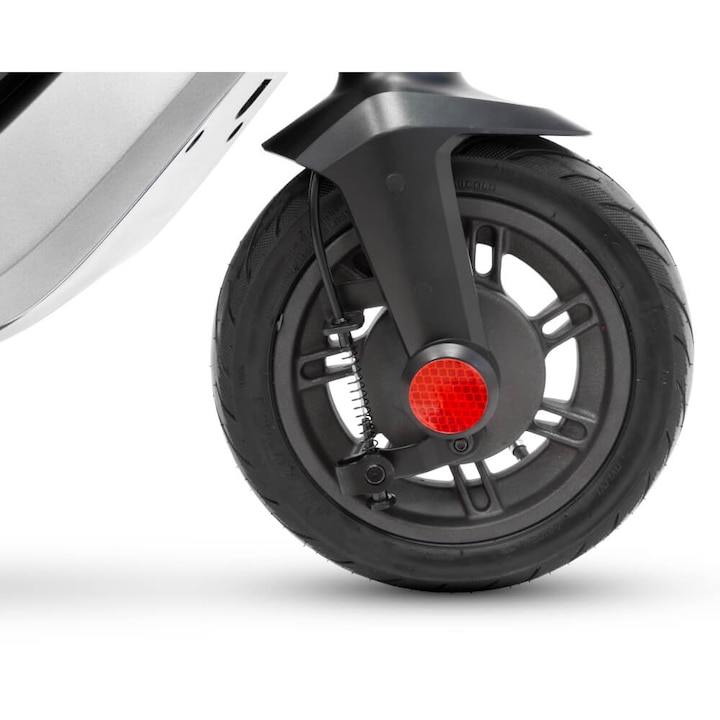 Trotineta electrica Argento KPF by Pininfarina, 350W, Autonomie 40 km, 25 km/h, Gri/Negru