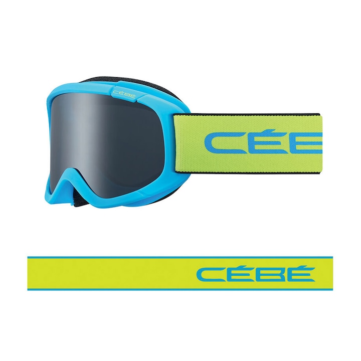 Ochelari ski Cebe JERRY 2, copii, albastru/lime