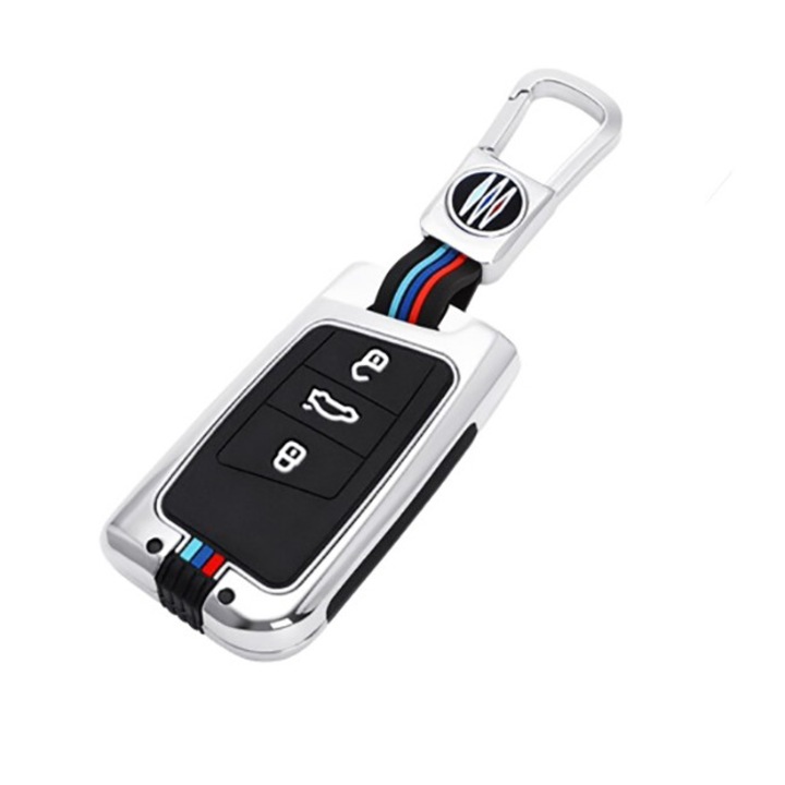 Carcasa din aluminiu premium pentru cheie VW Volkswagen Passat B8 Tiguan Magotan Golf For Skoda Kodiaq Superb